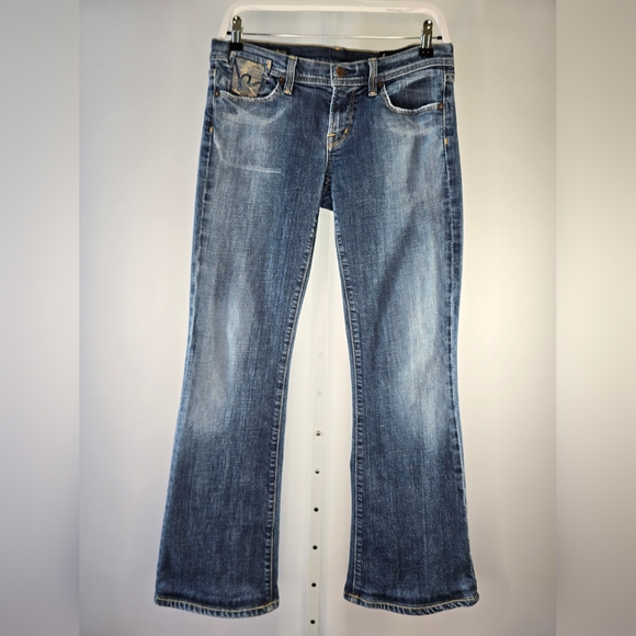 Citizens of Humanity Faloma #088 Low Waist Flair Jeans Size 30 Short - Picture 4 of 16